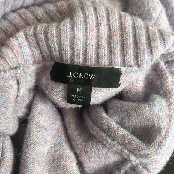 J.Crew High Collar Knit Sweater Wool Alpaca - Picture 9 of 10